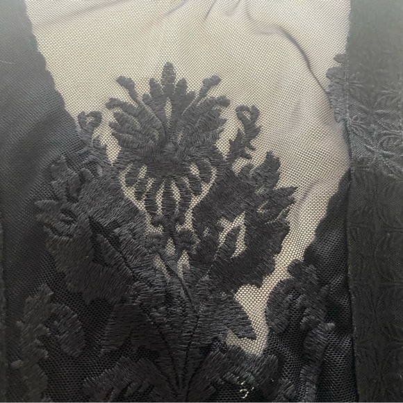 Free People Black Lace Dress EUC - Picture 2 of 6